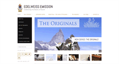 Desktop Screenshot of edelweissemission.com